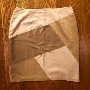 Suede Skirt